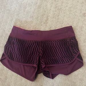 Lululemon speed up 2.5 inch shorts!